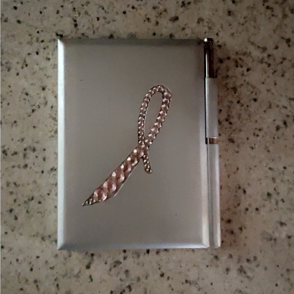 🎀MaryKay Breast Cancer Ribbon Notepad w/ Mirror🎀
